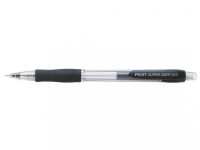 Pilot Super Grip, Schwarz, Kunststoff, Gummi, Schwarz, Rund, Metall, Kunststoff von Pilot Pen