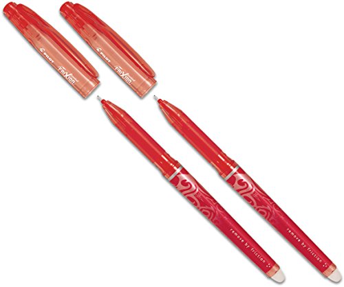 Pilot Tintenroller Frixion, radierbar (2 Stifte, rot) von Pilot Pen