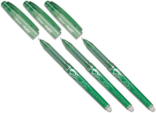 Pilot Tintenroller Frixion, radierbar (3 Stifte, grün) von Pilot Pen