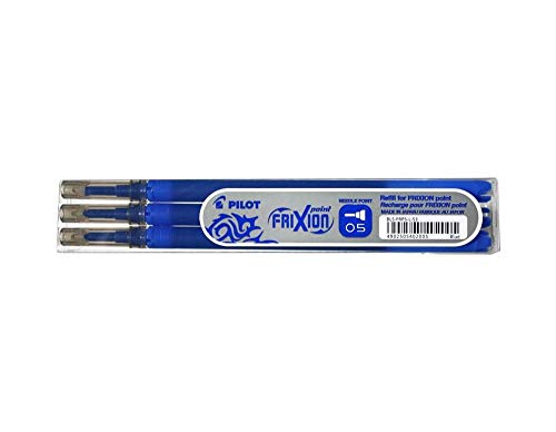 Pilot Tintenrollermine, Frixion 2264, BLS-FRP5-S3, 0,3 mm, blau, 3St im Etui Pilot Tintenrollermine, Frixion 2264, BLS-FRP5-S3, 0,3 mm, blau, 3St im Etui von Pilot Pen