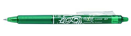 Pilot Frixion einziehbare löschbare 0,7 mm Spitze - Einzelstift (Grün) von Pilot_Pens