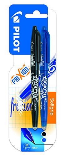 Pilot Spain Frixion Ball Kugelschreiber, radierbar, 2 Stück, blau und schwarz Pilot Spain Frixion Ball Kugelschreiber, radierbar, 2 Stück, blau und schwarz von Pilot Spain