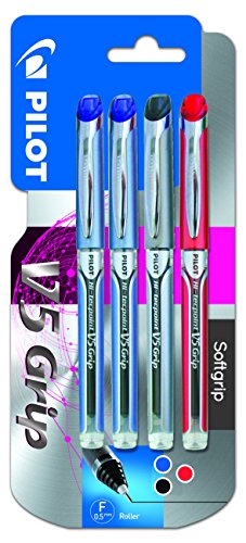 Pilot Spain bxgpn-v5 V-5 Grip Flüssigtinte Marker, 4 Stück, bunt von Pilot Spain