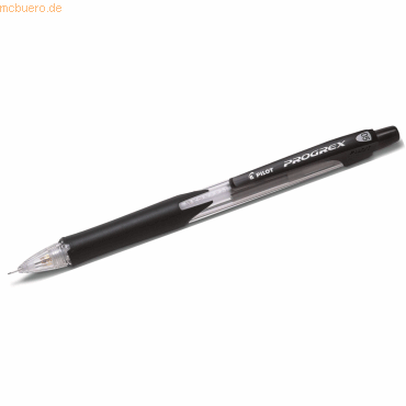 10 x Pilot Feinminenstift Progrex 0,5 schwarz von Pilot