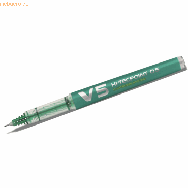 10 x Pilot Tintenroller Hi Tecpoint V5 BG 0,3 grün 10 x Pilot Tintenroller Hi Tecpoint V5 BG 0,3 grün von Pilot