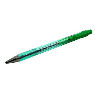 12 Stück PILOT – Kugelschreiber bp-s Matic wiederaufladbar – Feine Spitze – Körper Kunststoff Kristall – Tinte Grüne von Pilot