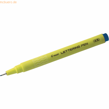 12 x Pilot Faserschreiber Lettering Pen 0,3-1,0mm Kalligrafiespitze bl von Pilot
