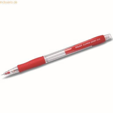 12 x Pilot Feinminenstift Super Grip 0,5mm H-185-SL rot 12 x Pilot Feinminenstift Super Grip 0,5mm H-185-SL rot von Pilot