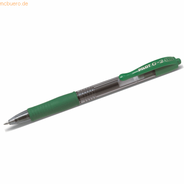 12 x Pilot Gelschreiber G2-10 Klassik 0,6 grün 12 x Pilot Gelschreiber G2-10 Klassik 0,6 grün von Pilot