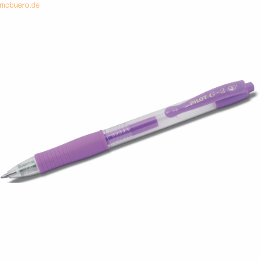 12 x Pilot Gelschreiber G2-7 pastellviolett von Pilot