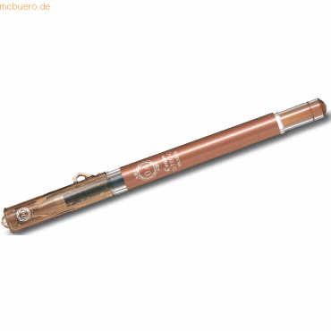 12 x Pilot Gelschreiber Maica BL-GCM4 braun von Pilot