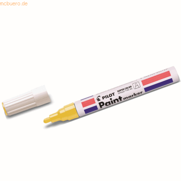12 x Pilot Lackmaler Mittel 2mm Rundspitze gelb 12 x Pilot Lackmaler Mittel 2mm Rundspitze gelb von Pilot