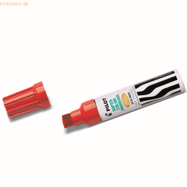 12 x Pilot Permanentmarker Jumbo 3,0-10mm Keilspitze rot 12 x Pilot Permanentmarker Jumbo 3,0-10mm Keilspitze rot von Pilot