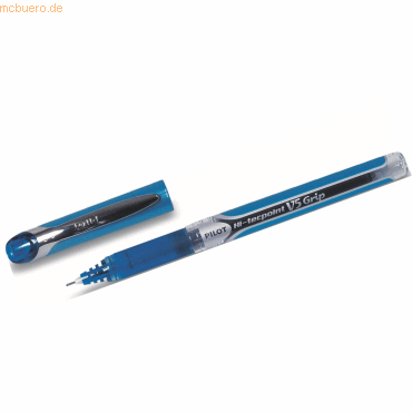 12 x Pilot Tintenroller Hi-Tecpoint Grip 0,3 blau von Pilot