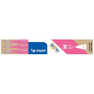 3 PILOT FRIXION Tintenrollerminen pink von Pilot