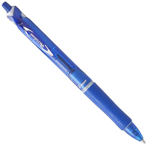Kugelschreiber Acroball BEGREEN, Mine blau, Schaft blau, Clip Kunststoff von Pilot