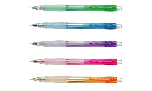 PILOT 275111 Druckbleistift Super Grip Neon H-187N, violett von Pilot