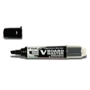 PILOT 355868 Whiteboard-Marker V BOARD MASTER, Keilspitze, schwarz von Pilot