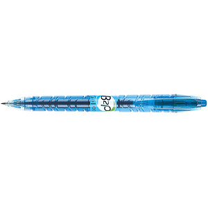 PILOT B2P „Bottle 2 Pen“ GEL Gelschreiber transparent/blau 0,7 mm, Schreibfarbe: blau, 1 St. von Pilot