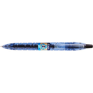 PILOT B2P „Bottle 2 Pen“ GEL Gelschreiber transparent/blau 0,7 mm, Schreibfarbe: schwarz, 1 St. von Pilot