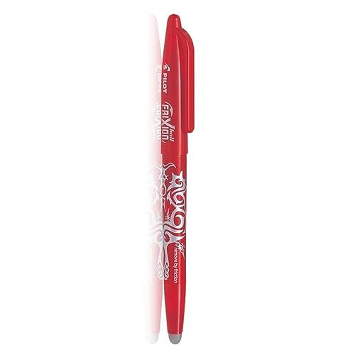 PILOT BLRT-FR5-R Tintenroller Frixion Ball Clicker, 0,3 mm, rot von Pilot