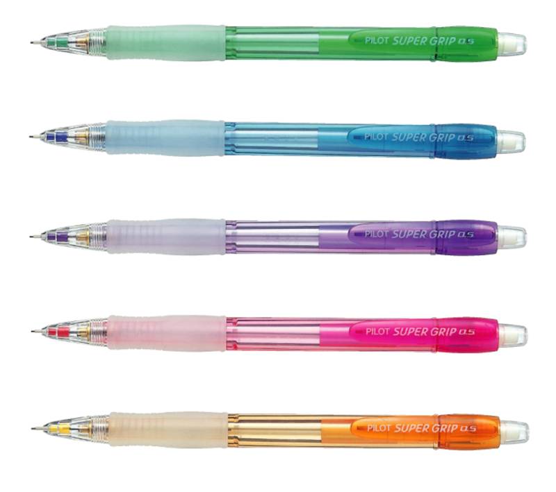 PILOT Druckbleistift SUPER GRIP NEON 0.5, farbig sortiert von Pilot