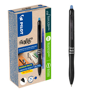 PILOT FRIXION ball + Tintenroller 0,7 mm, Schreibfarbe: blau, 10 St. PILOT FRIXION ball + Tintenroller 0,7 mm, Schreibfarbe: blau, 10 St. von Pilot