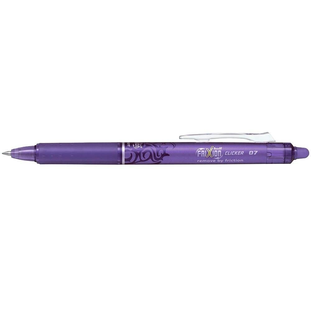PILOT FRIXION ball CLICKER Tintenroller violett 0,4 mm - Schreibfarbe lila von Pilot