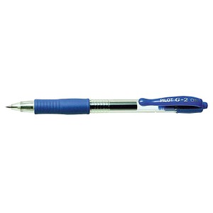 PILOT G2 Gelschreiber blau/transparent 0,3 mm, Schreibfarbe: blau, 1 St. von Pilot