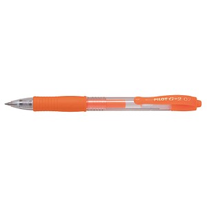 PILOT G2 Gelschreiber neonorange 0,4 mm, Schreibfarbe: orange, 1 St. von Pilot