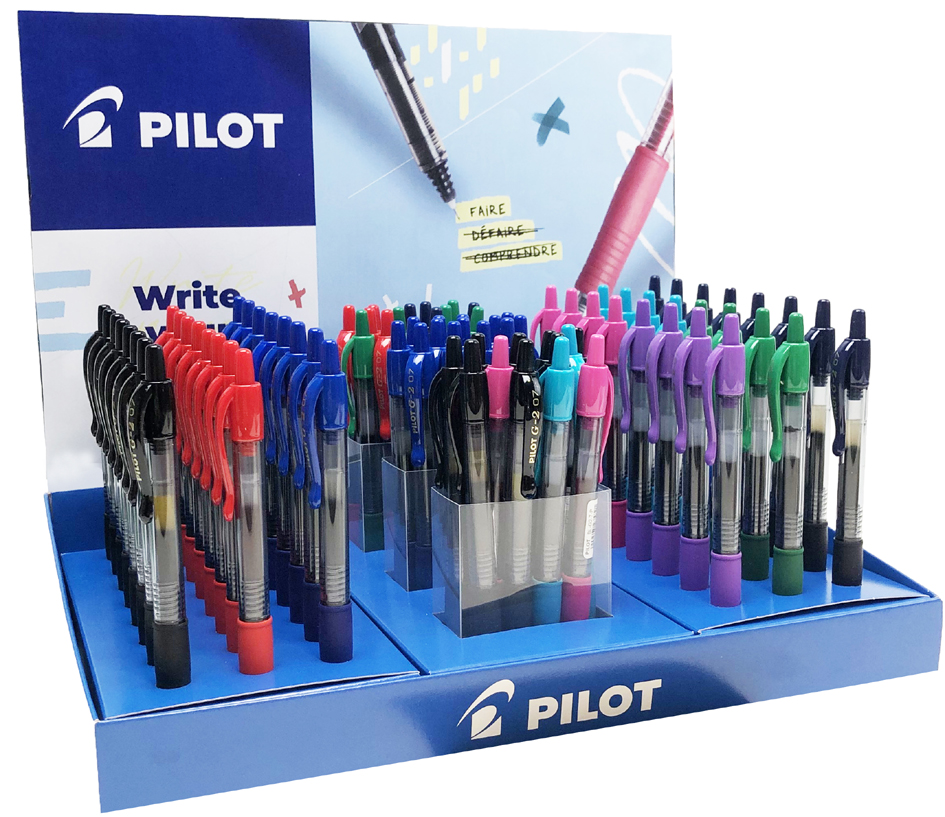 PILOT Gelschreiber G2 07, 120er Display von Pilot