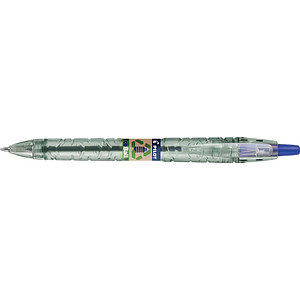 PILOT Kugelschreiber B2P „Bottle 2 Pen“ ECOBALL transparent Schreibfarbe blau, 1 St. von Pilot
