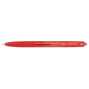 PILOT Kugelschreiber SUPER GRIP G rot Schreibfarbe rot, 1 St. von Pilot