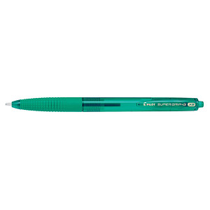 PILOT Kugelschreiber Super Grip G RT grün Schreibfarbe grün, 1 St. von Pilot
