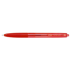 PILOT Kugelschreiber Super Grip G RT rot Schreibfarbe rot, 1 St. von Pilot