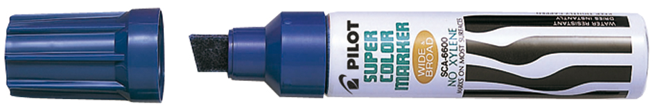 PILOT Permanent-Marker Super Color Jumbo, blau von Pilot