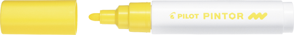 PILOT Pigmentmarker PINTOR, medium, gelb von Pilot