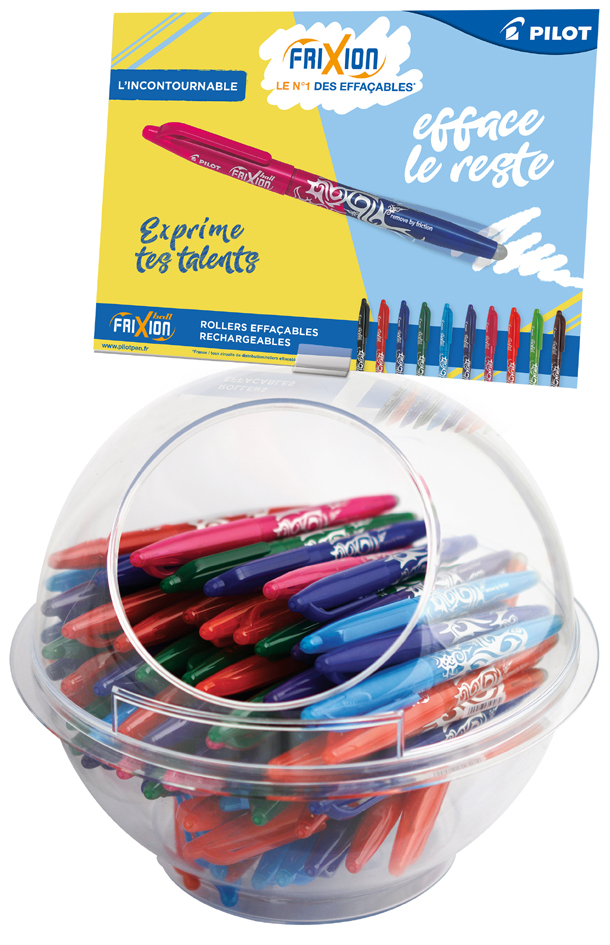 PILOT Tintenroller FRIXION BALL 07, 108er Display von Pilot