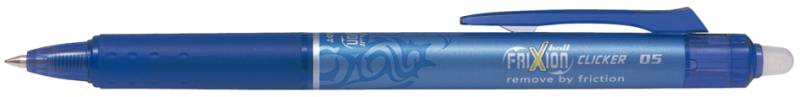 PILOT Tintenroller FRIXION BALL CLICKER 05, hellblau von Pilot
