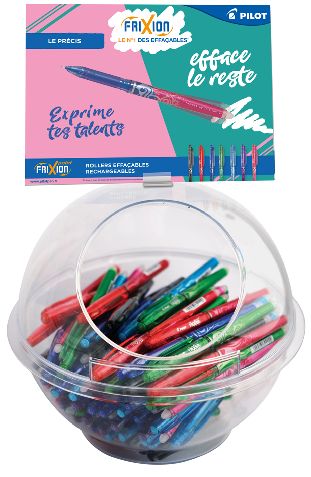 PILOT Tintenroller FRIXION POINT, 108er Display von Pilot