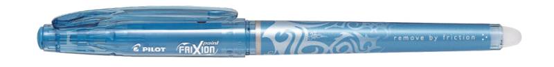 PILOT Tintenroller FRIXION POINT, hellblau von Pilot