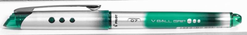 PILOT V-BALL GRIP 07 Tintenroller 0.4 mm Grün von Pilot