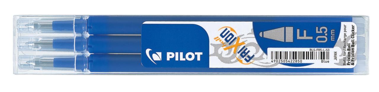 PILOT Tintenrollerminen Pilot FRIXION 5 Refill bu 3St. 0.3 mm Blau von Pilot
