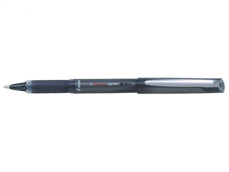 PILOT V-Ball Grip 10 (B) Tintenroller - Schreibfarbe schwarz von Pilot
