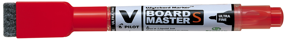 PILOT Whiteboard-Marker V BOARD MASTER S, mit Schwämmchen von Pilot