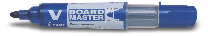 PILOT V Board Master Whiteboard-Marker 2.0 - 5.0 mm Blau von Pilot