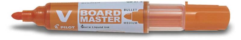 PILOT V Board Master Whiteboard-Marker 2.0 - 5.0 mm Orange von Pilot