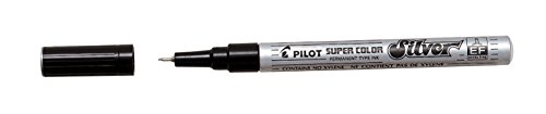 Pilot 150892 Filzstift Super, 0.5, silber von Pilot