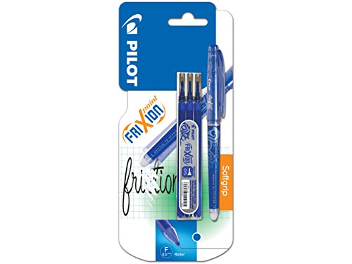 Pilot 2264003BM - Frixion Tintenroller Point inklusive 3 Minen blau von Pilot