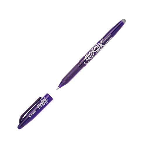 Pilot 2270001 Tintenschreiber BLRT-FR7-B Frixion, 0.4 mm 5er Vorteilspack (5, violett) von Pilot